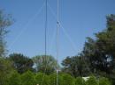 The 20m and 40m antennas for CW